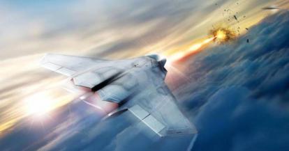 самолет лазер