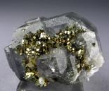 Fluorite-quartz-pyrite Combination